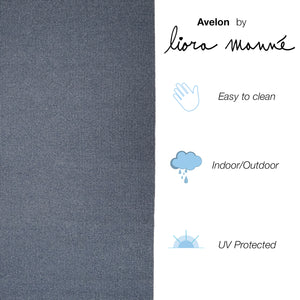 Liora Manne Avalon Texture Indoor Outdoor Area Rug Navy