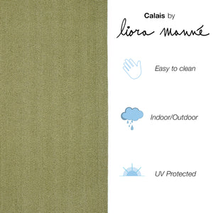 Liora Manne Calais Solid Indoor Outdoor Area Rug Green