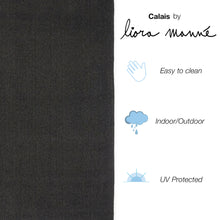 Load image into Gallery viewer, Liora Manne Calais Solid Indoor Outdoor Area Rug Charcoal