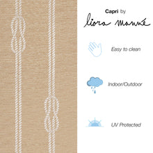 Load image into Gallery viewer, Liora Manne Capri Ropes Indoor Outdoor Area Rug Neutral