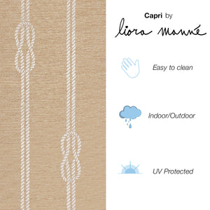 Liora Manne Capri Ropes Indoor Outdoor Area Rug Neutral