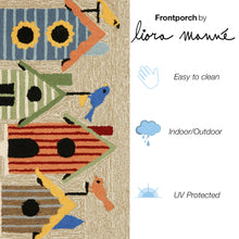 Load image into Gallery viewer, Liora Manne Frontporch Birdhouses Indoor Outdoor Area Rug Multi