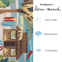 Load image into Gallery viewer, Liora Manne Frontporch Tiki Hut Indoor Outdoor Area Rug Multi