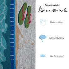 Load image into Gallery viewer, Liora Manne Frontporch Poolside Indoor Outdoor Area Rug Water