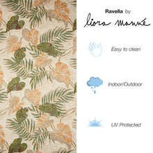 Load image into Gallery viewer, Liora Manne Ravella Tropical Leaf Indoor Outdoor Area Rug Neutral