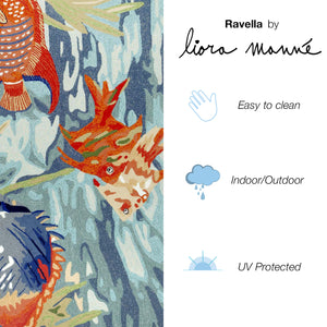 Liora Manne Ravella Tropical Fish Indoor Outdoor Area Rug Ocean