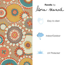 Load image into Gallery viewer, Liora Manne Ravella Florentine Indoor Outdoor Area Rug Sand