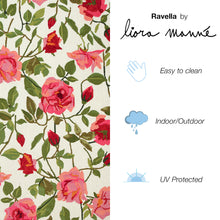 Load image into Gallery viewer, Liora Manne Ravella China Roses Indoor Outdoor Area Rug Rose