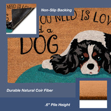 Load image into Gallery viewer, Liora Manne Natura Love And A Dog Outdoor Door Mat Natural