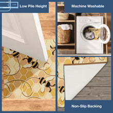 Load image into Gallery viewer, Liora Manne Esencia Bee Free Indoor Outdoor Mat Honey