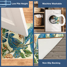 Load image into Gallery viewer, Liora Manne Esencia Flora Fauna Indoor Outdoor Mat Cream