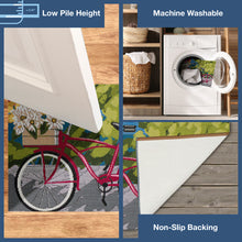 Load image into Gallery viewer, Liora Manne Esencia Summer Ride Indoor Outdoor Mat Blue