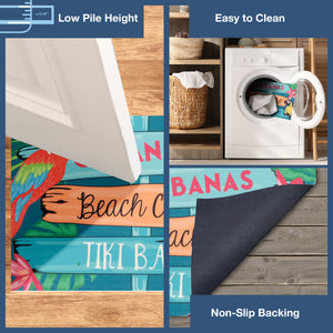 Liora Manne Illusions Summer Signs Indoor/Outdoor Mat Multi