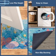 Load image into Gallery viewer, Liora Manne Illusions Seascape Indoor Outdoor Mat Ocean