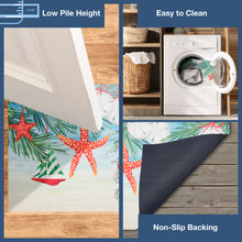 Load image into Gallery viewer, Liora Manne Illusions Coastal Christmas Ornaments Indoor Outdoor Mat Ocean