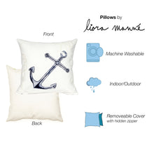 Load image into Gallery viewer, Liora Manne Visions II Marina Indoor Outdoor Decorative Pillow White