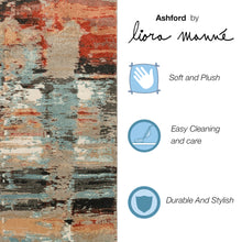 Load image into Gallery viewer, Liora Manne Ashford Abstract Indoor Area Rug Multi