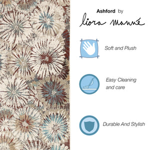 Liora Manne Ashford Fall Flowers Indoor Area Rug Multi