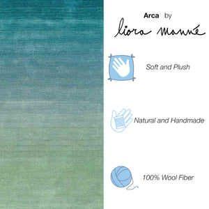 Liora Manne Arca Ombre Indoor Area Rug Aqua