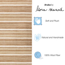 Load image into Gallery viewer, Liora Manne Aruba Faded Stripe Indoor Area Rug Sisal