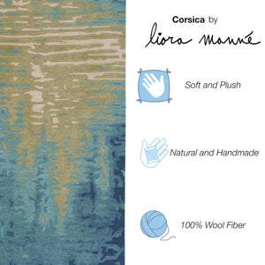 Liora Manne Corsica Reflection Indoor Area Rug Ocean