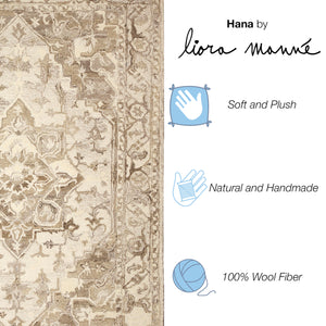 Liora Manne Hana Heriz Indoor Area Rug Natural