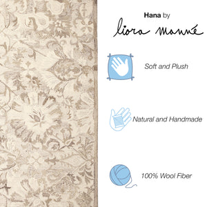 Liora Manne Hana Flora Indoor Area Rug Natural