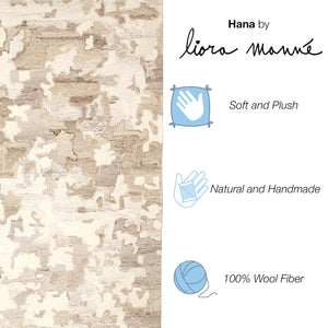 Liora Manne Hana Abstract Indoor Area Rug Natural