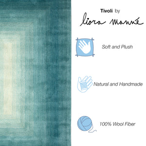 Liora Manne Tivoli Dream Border Indoor Area Rug Aqua
