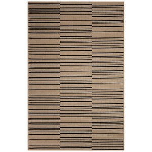 Liora Manne Katonah Lines Indoor Outdoor Area Rug Natural