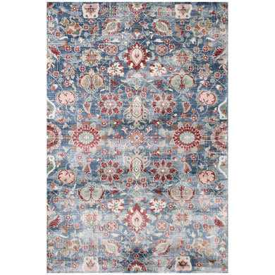 Liora Manne Marais Sarouk Indoor Rug Blue 9'2