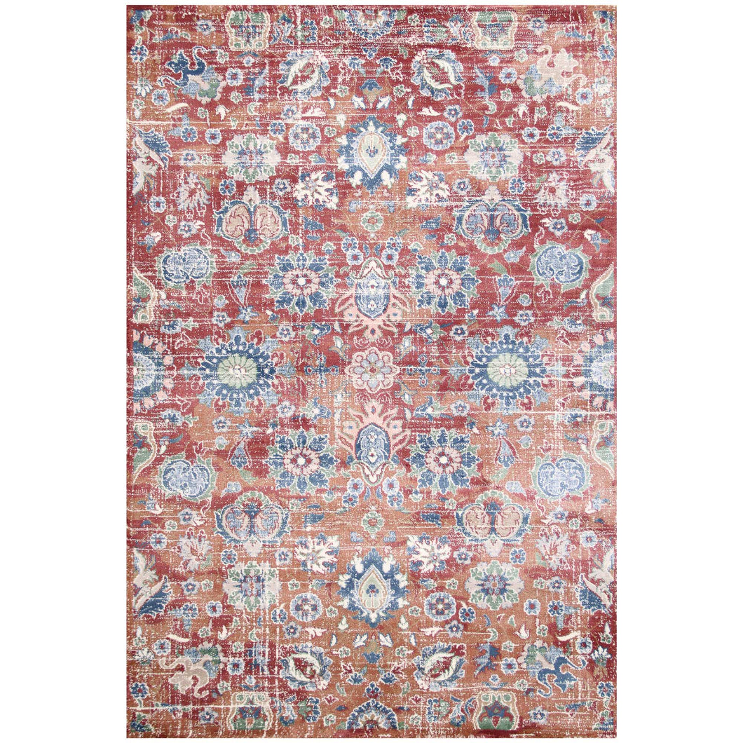 Liora Manne Marais Sarouk Indoor Rug Red 9'2