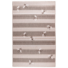 Load image into Gallery viewer, Liora Manne Malibu Sweet Bees Indoor Outdoor Area Rug Neutral