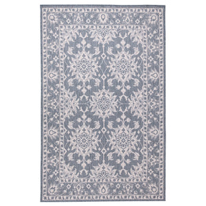 Liora Manne Malibu Kashan Indoor Outdoor Area Rug Slate