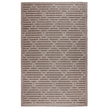 Load image into Gallery viewer, Liora Manne Malibu Checker Diamond Indoor Outdoor Area Rug Neutral
