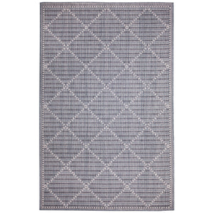 Liora Manne Malibu Checker Diamond Indoor Outdoor Area Rug Navy