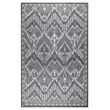 Load image into Gallery viewer, Liora Manne Malibu Ikat Indoor Outdoor Area Rug Charcoal