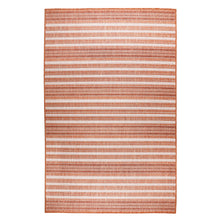 Load image into Gallery viewer, Liora Manne Malibu Faded Stripe Indoor Outdoor Area Rug Clay