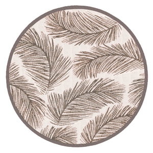 Liora Manne Malibu Palm Indoor Outdoor Area Rug Neutral