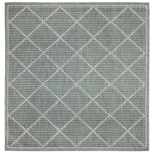 Liora Manne Malibu Checker Diamond Indoor Outdoor Area Rug Green