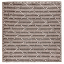 Load image into Gallery viewer, Liora Manne Malibu Checker Diamond Indoor Outdoor Area Rug Neutral