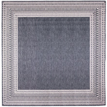 Load image into Gallery viewer, Liora Manne Malibu Etched Border Indoor Outdoor Area Rug Navy