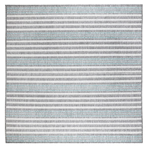 Liora Manne Malibu Faded Stripe Indoor Outdoor Area Rug Aqua