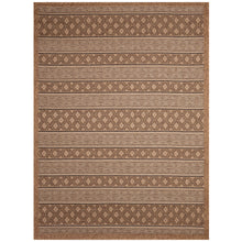 Load image into Gallery viewer, Liora Manne Monterey Tribal Stripe Indoor/Outdoor Rug Black