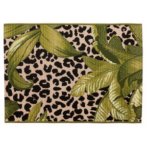 Liora Manne Marina Safari Indoor Outdoor Area Rug Green