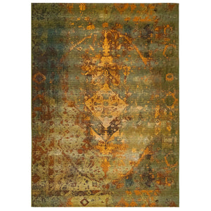 Liora Manne Marina Kermin Indoor Outdoor Area Rug Green