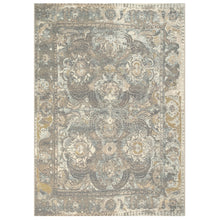 Load image into Gallery viewer, Liora Manne Marina Kashan Indoor Outdoor Area Rug Grey