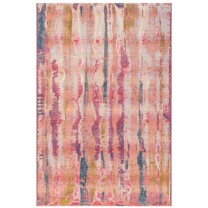 Liora Manne Marina Reflection Indoor Outdoor Area Rug Blush