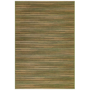 Liora Manne Marina Stripes Indoor Outdoor Area Rug Green