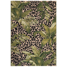 Load image into Gallery viewer, Liora Manne Marina Safari Indoor Outdoor Area Rug Green